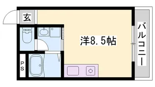 エコハイツ高砂駅前【2階】の間取り