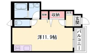 カラタチ【1階】の間取り