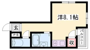 メゾン京口【2階】の間取り
