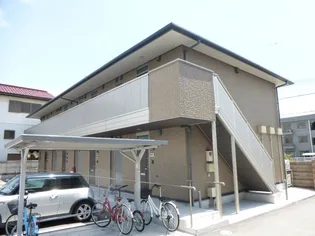 オーシャンパレスB【1階】の外観