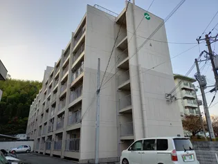 西山団地【6階】の外観