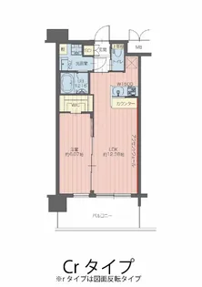 プレジオ三国ASIAN【0804号室】の間取り