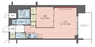 プレジオ永和ASIAN【1101号室】の間取り