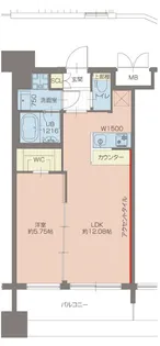 プレジオ東三国の間取り
