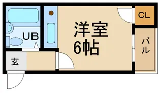 富尾マンションの間取り