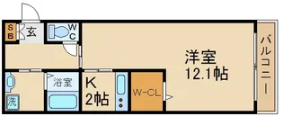 メイト鶴見【3階】の間取り