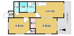 春本ビル【204号室】の間取り