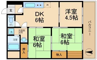 フェリーチェコートの間取り