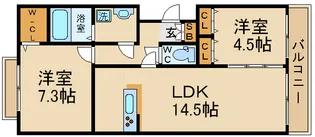 カーサメロディアの間取り