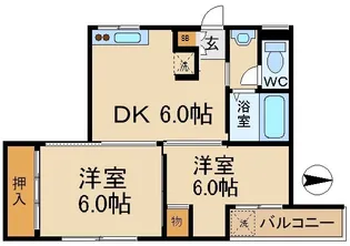 タフネス放出【3階】の間取り