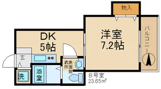 森小路矢野マンションの間取り