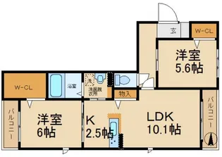 SHAMAISON花水木の間取り