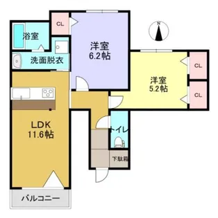 Shamaison aile furore【1階】の間取り