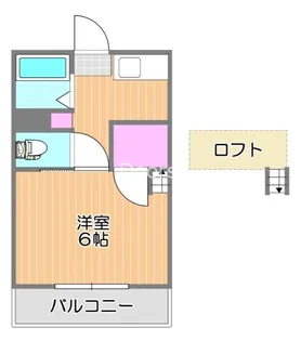 リトルハイム花尻57号館の間取り