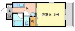 TOUENBLDG【7階】の間取り