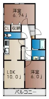 パルデンス大森の間取り