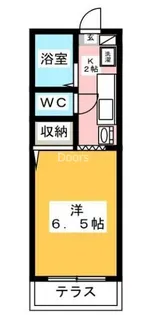 アブニールつしまA【1階】の間取り
