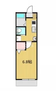 アスティオ南方【1階】の間取り