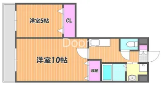 ピアホーム奥田西町【1階】の間取り