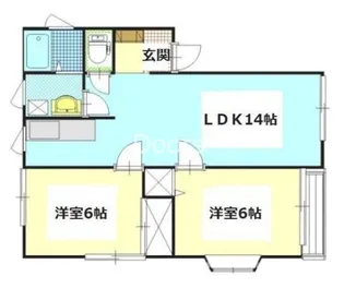 POSHHOUSE1【1階】の間取り