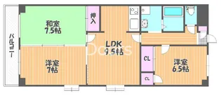 レジデンス山地の間取り