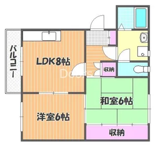 アドリーム君津の間取り