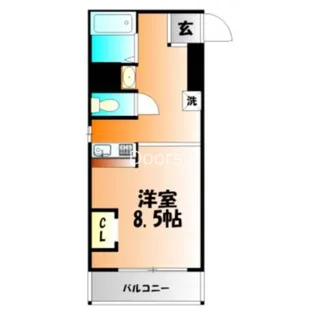 サーパス大供の間取り