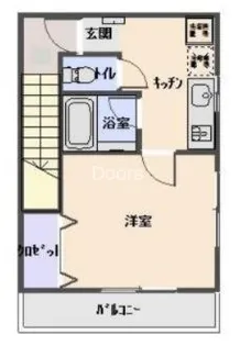 マイプレイス【201号室】の間取り