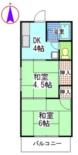 栄和ハイツB棟の間取り