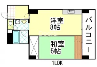 岡田ビル【4階】の間取り