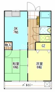 チェリーハウス【2階】の間取り