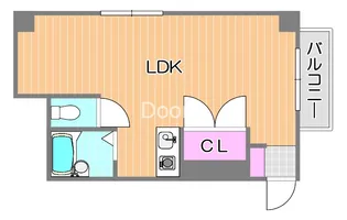 サーパス大供の間取り