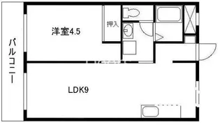 コーポ平福の間取り