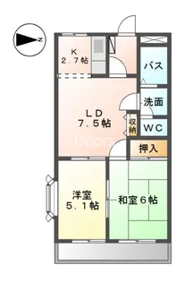 シエル【2階】の間取り