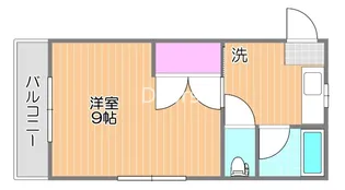 リトルハイム花尻58号館の間取り