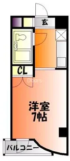 アルファ春日町【302号室】の間取り