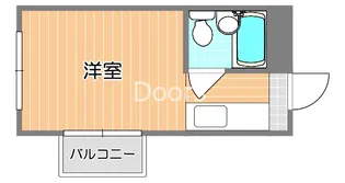 ホープ伊島B棟【301号室】の間取り