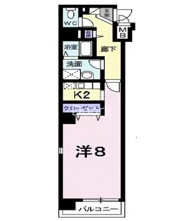 Casa Syunsui【3階】の間取り