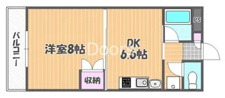 サンシャイン平田【4階】の間取り