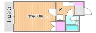 新保マンション【403号室】の間取り