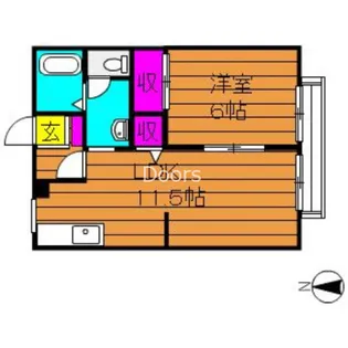 ライフステージ【1階】の間取り