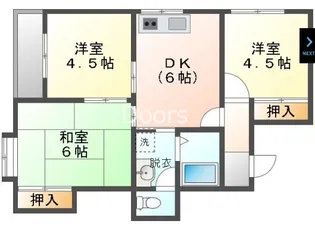ストークマンションおおすぎ【2階】の間取り