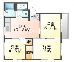こんにちは【202号室】の間取り