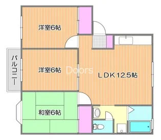 センスフルタウン西王寺1の間取り