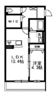 MaisondeCaramel【1階】の間取り