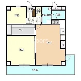 ワイエムビルの間取り