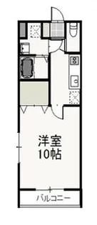Verde大供【1階】の間取り