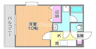 東古松S-1ビル【1階】の間取り