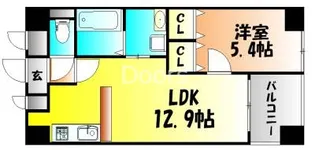 クレストシティ中井町【7階】の間取り