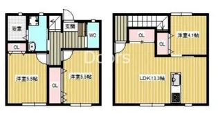 アーバンライフ白石【1階】の間取り
